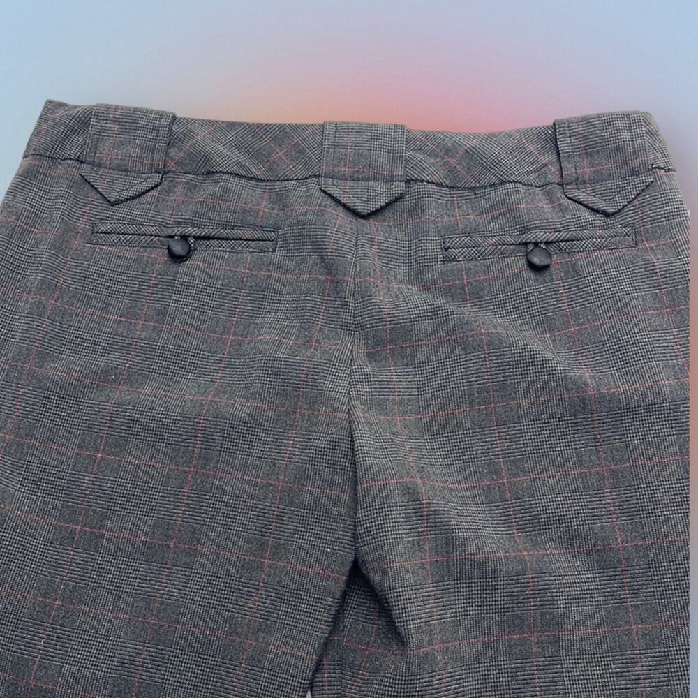 THE LIMITED Women’s 6 Gray Plaid Capri Pant - Picture 4 of 4